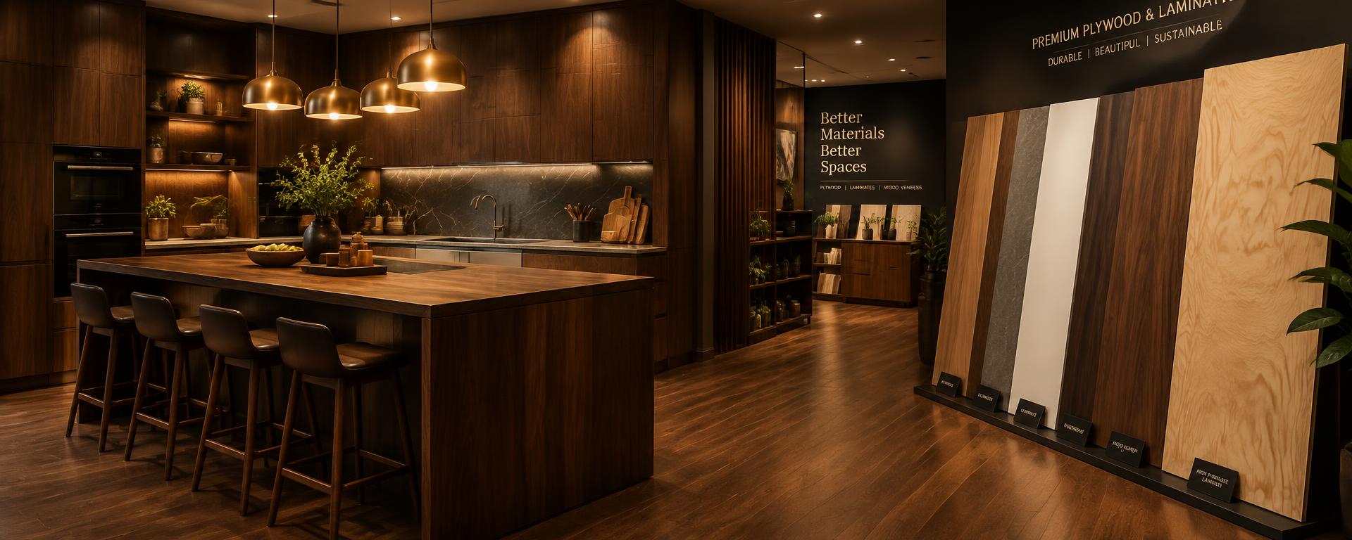 Premium plywood showroom